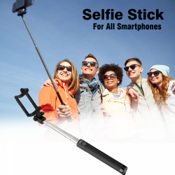 Selfie Stick with Cable For All Smartphones